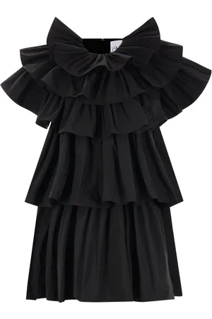 Vaquera Vestido con volantes