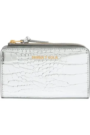 Bimba y Lola Cartera con efecto de piel de cocodrilo