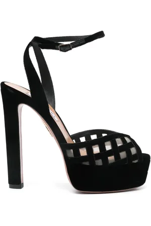 Aquazzura Sandalias Romance Plateau con tacón 130mm
