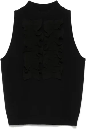 Liu Jo Camiseta tejida con diseño fruncido