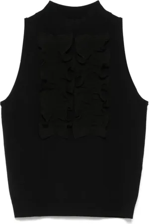 Liu Jo Camiseta tejida con diseño fruncido