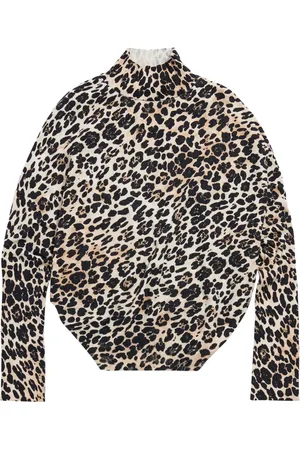 Bimba y Lola Suéter con estampado de leopardo