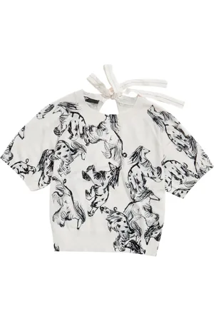 Bimba y Lola Top con estampado Greyhound