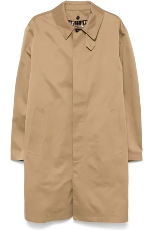 Saint Laurent Gabardina con cinturón