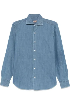 BARBA Camisa Chambray