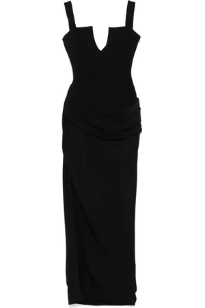 Givenchy Vestido largo con diseño drapeado