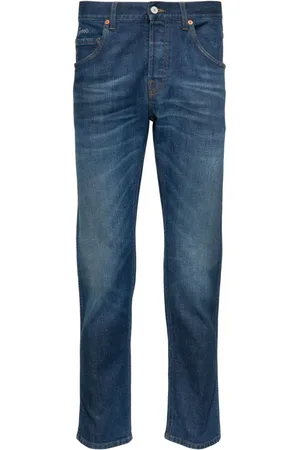 Gucci Jeans con parche del logo