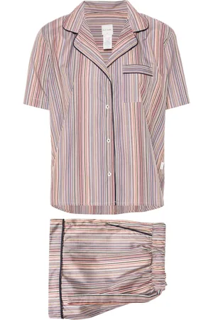 Paul Smith Set de dos piezas de pijama con rayas estampadas