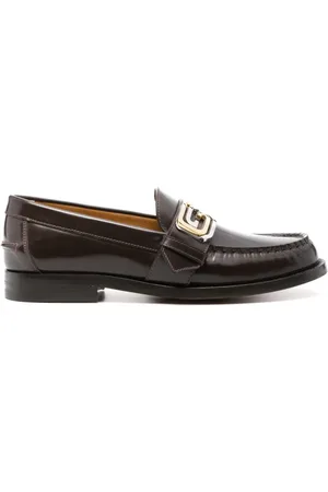 Gucci Mocasines con placa del logo