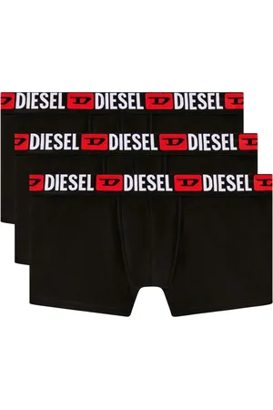 Diesel Set de tres piezas de ropa interior con logo en la pretina