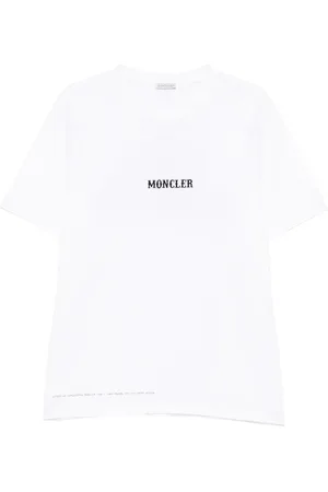 Moncler Playera con logo estampado