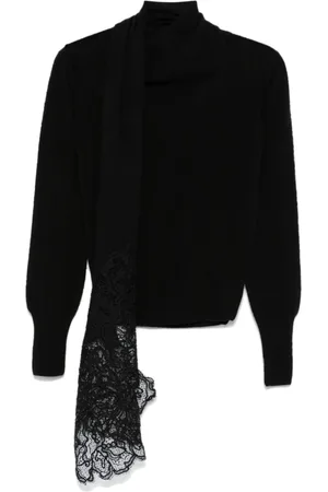 ERMANNO SCERVINO Suéter con detalle de mascada
