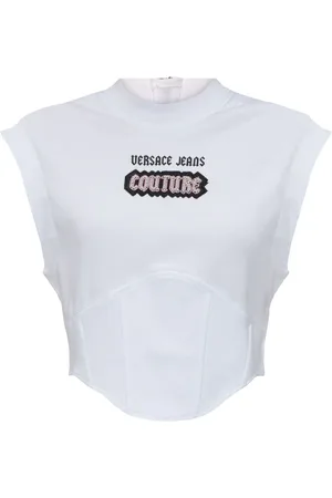VERSACE Top sin mangas