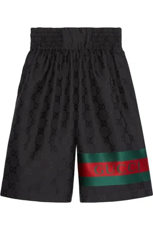 Gucci Bermudas oversize con logo GG en jacquard