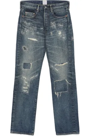 JUNYA WATANABE Jeans con efecto envejecido