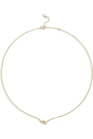Maria Black Collar Baxter en oro amarillo de 14kt con diamante