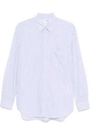 Comme des Garçons Camisa con rayas estampadas