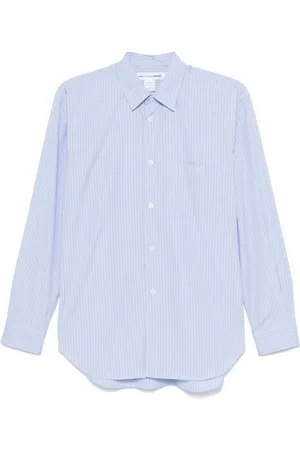 Comme des Garçons Camisa con rayas estampadas
