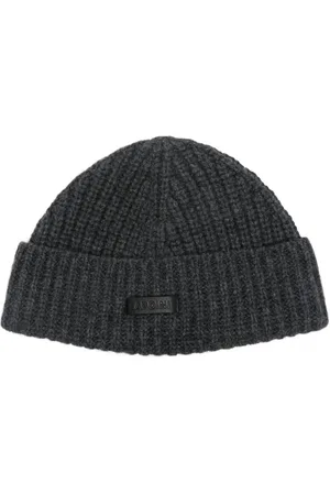 LARDINI Gorro con parche del logo