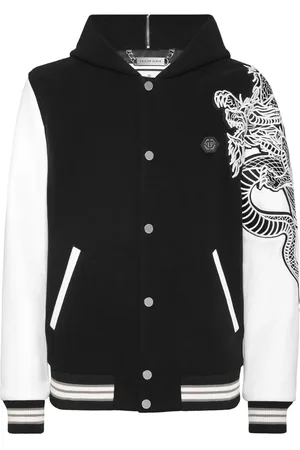 Philipp Plein Chamarra bomber con monnograma