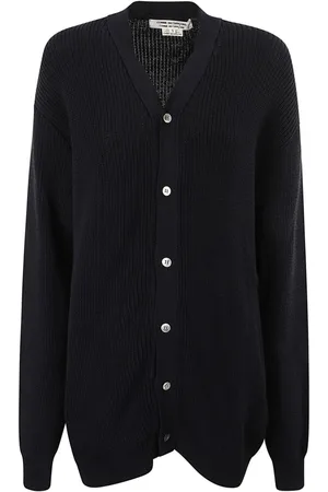 Comme des Garçons Cárdigan tejido de canalé