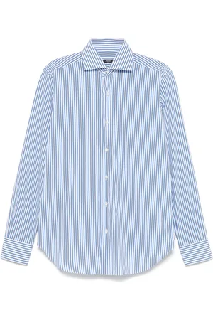 BARBA Camisa con rayas estampadas