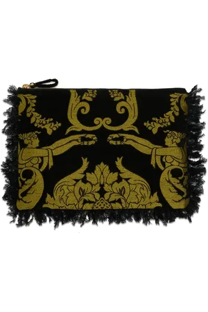 La DoubleJ Bolsa de mano con querubines estampados