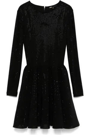 Maje Vestido corto bordado con lentejuelas