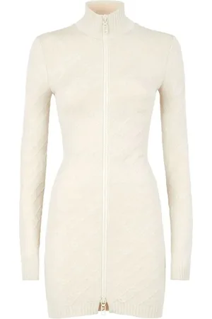 Fendi Dress White viscose