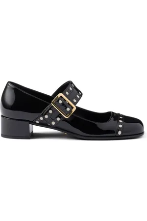 Prada Zapatillas Mary Jane con tacón de 35mm