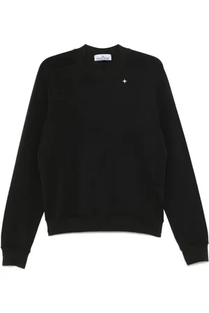 Stone Island Sudadera con logo bordado