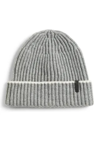 Brunello Cucinelli Gorro con detalle de cadena Monili