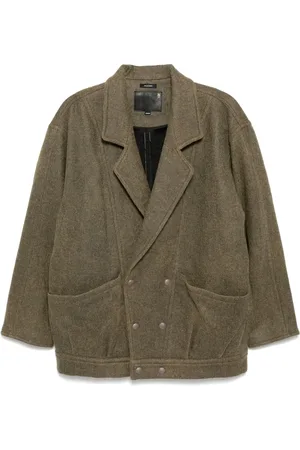 R13 Blazer con doble botonadura