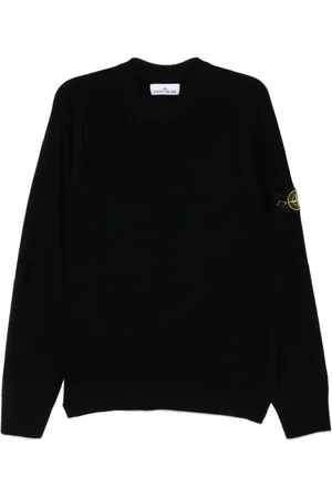 Stone Island Suéter con distintivo Compass