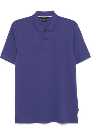 HUGO BOSS Playera tipo polo con logo bordado