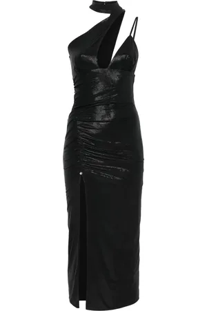 NISSA Vestido midi con detalle de aberturas