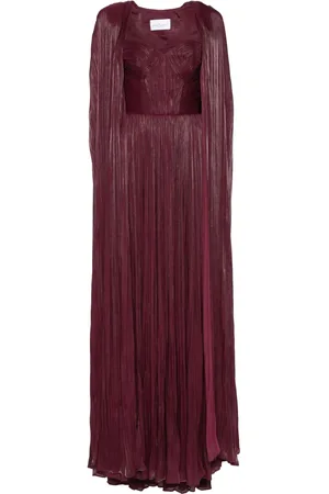 Ana Radu Set de capa y vestido plisado