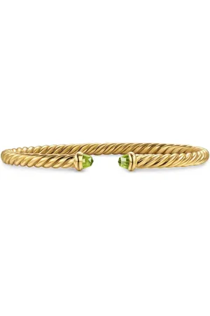 David Yurman Brazalete Cablespira en oro amarillo de 18kt
