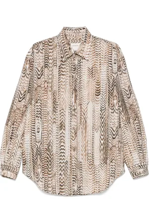 LEMAIRE Camisa estampada