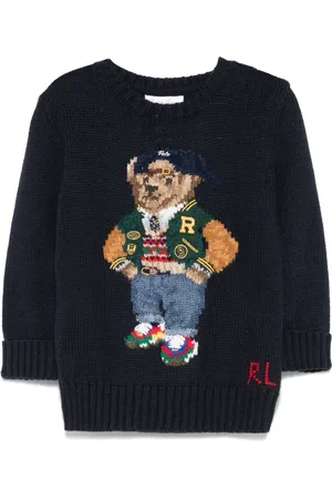 Ralph Lauren Suéter con motivo Polo Bear
