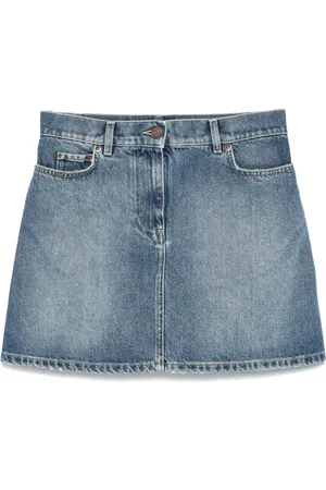 Moschino Falda corta de mezclilla