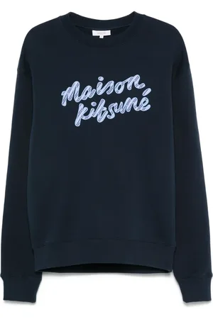 Maison Kitsuné Sudadera con logo bordado