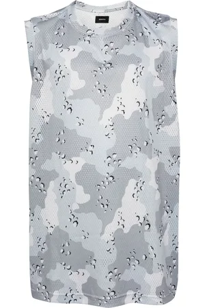 Breathe Top con estampado militar