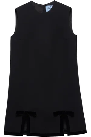 Prada Vestido corto con detalle de moño