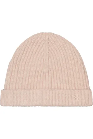 Tory Burch Gorro de cachemira tejido de canalé