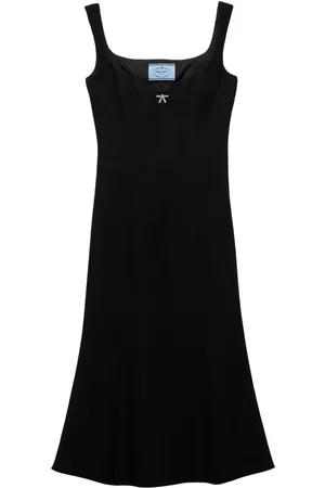 Prada Vestido midi cady