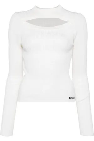 Msgm Top tejido con aberturas