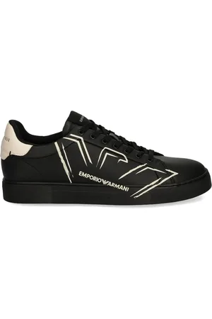 Emporio Armani Tenis con logo estampado