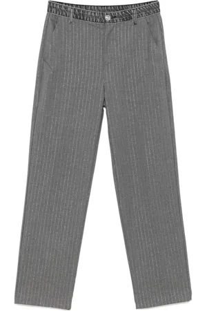 Liu Jo Pantalones con motivo de rayas diplomáticas