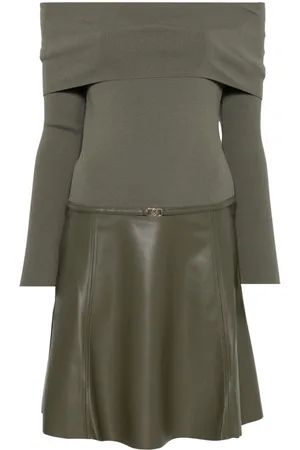 Liu Jo Vestido corto con panel revestido